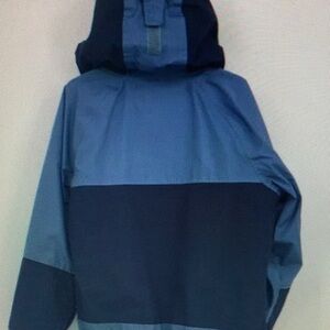Kids Blue Hooded Jacket